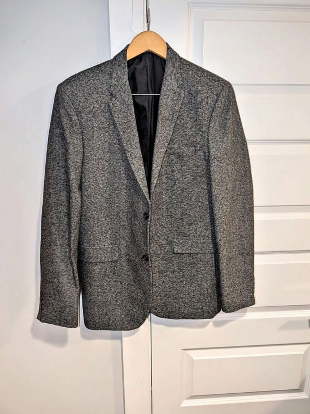 H&M Men's Gray Blazer Size 44R